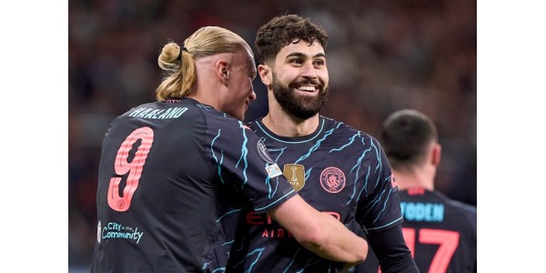 Joško Gvardiol w końcu zdobywa pierwszego gola dla Manchesteru City